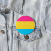 Pansexuelle Pride-Flagge Button (Beispiel)