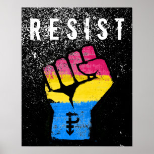 Pansexuelle Stolzfaust Poster