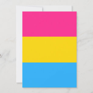 Pansexuellen Stolzflagge LGBTQ