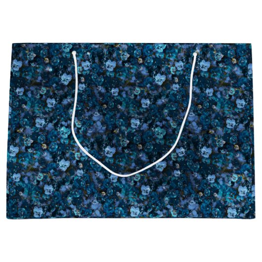 Pansies [0p3] große geschenktüte (Vorderseite)