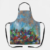 Pansies for you schürze (Vorderseite)