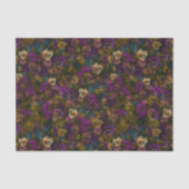 Pansies op 3 seidenpapier (Vorderseite)