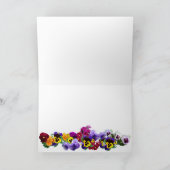 Pansy16Aquarell1-15-Karte Dankeskarte (Innenseite)