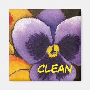 "Pansy #1" - Magnet für den Status der sauberen Ge