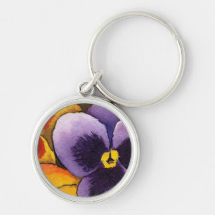 "Pansy 1" Schlüsselanhänger