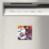 "Pansy #2" Floral Magnet (In Situ (Geschirrspüler))