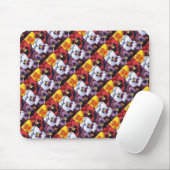 "Pansy #2" gepolstertes Muster florales Mousepad (Mit Mouse)