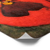 Pansy #3 Art Print Poster (Ecke)