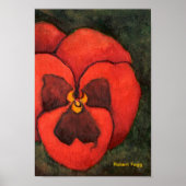 Pansy #3 Art Print Poster (Vorne)