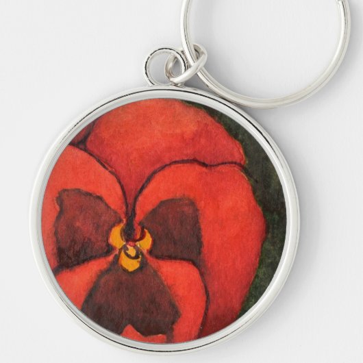 "Pansy 3" Schlüsselanhänger (Vorne)