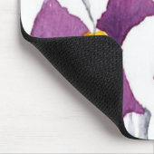 "Pansy #4" Blumenmousepad Mousepad (Ecke)