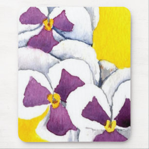 "Pansy #4" Blumenmousepad Mousepad