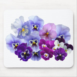 Pansy Abgeschieden Violett Nature Blume Violet Fam Mousepad