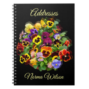 Pansy ~ Adressbuch Notizblock