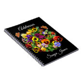 Pansy ~ Adressbuch Notizblock (Rechte Seite)