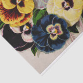 Pansy Antiquitäten Gartenteppichpapier Seidenpapier (Ausschnitt)
