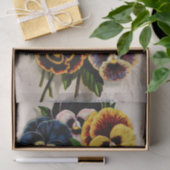 Pansy Antiquitäten Gartenteppichpapier Seidenpapier (Geschenk)