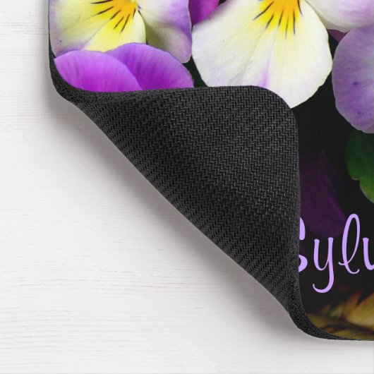 PANSY BASKET MOUSEPAD (Ecke)