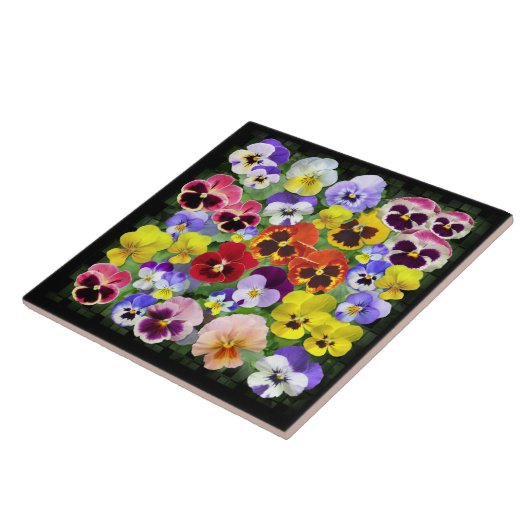 Pansy Beauty Fliese (Seite)
