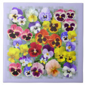 Pansy Beauty Fliese (Vorderseite)