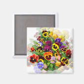 PANSY BEAUTY MAGNET (Vorderseite/Rückseite)