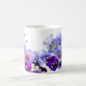 Pansy Beste Mama je Tasse Mutter Geschenke Idee (Mittel)