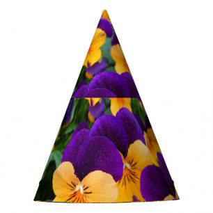 Pansy Bloom: Garden Beauty Nah-up. Partyhütchen