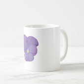 Pansy Blossom Keramik Tasse (VorderseiteRechts)