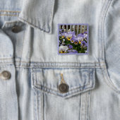 Pansy-Blues-Zaun Button (Beispiel)