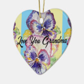 Pansy Blume Liebe Sie Oma Dekoration (Links)