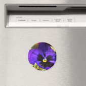 Pansy Blume Magnet (In Situ (Geschirrspüler))