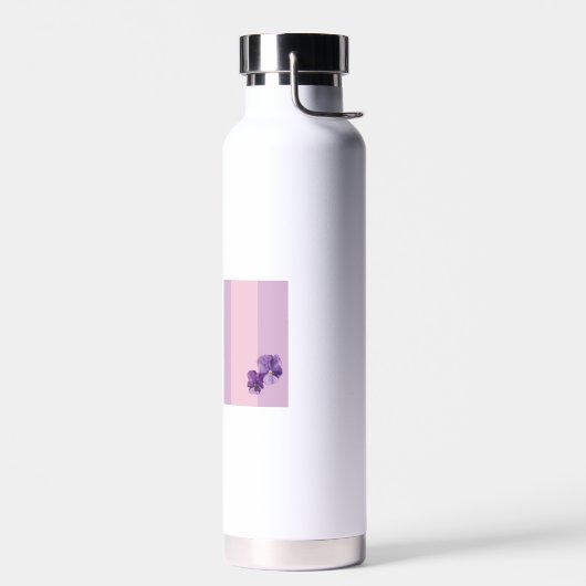 Pansy Blume Wasser Flasche (Links)