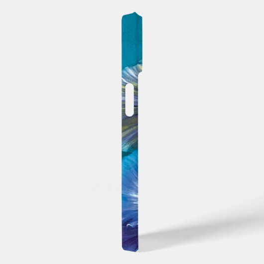 Pansy Blumenaqua Ihr Name Case-Mate iPhone Hülle (Rückseite / Rechts)