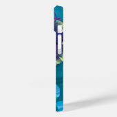 Pansy Blumenaqua Ihr Name Case-Mate iPhone Hülle (Rückseite / Links)