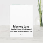 Pansy-Blumenstrauß-Karte Karte (Rückseite)