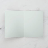 Pansy-Blumenstrauß-Karte Karte (Innenseite)