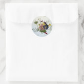 Pansy Bouquet Sticker (Tasche)