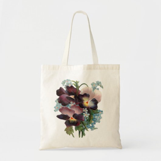 Pansy Bouquet Tragetasche (Vorne)