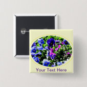 Pansy Button (Vorne & Hinten)