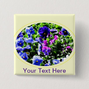 Pansy Button