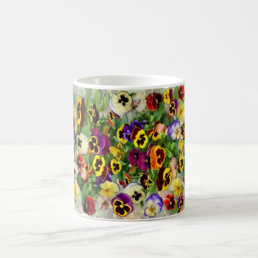 Pansy Caccade Kaffeetasse (Mittel)