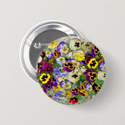 Pansy Cascade Button (Vorne & Hinten)