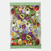 Pansy Cascade Küchentuch (Vertikal)