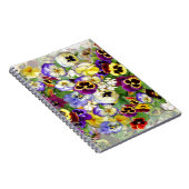 Pansy Cascade Notizblock (Rechte Seite)