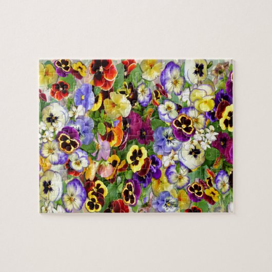 Pansy Cascade Puzzle (Horizontal)