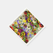 Pansy Cascade Serviette (Ecke)