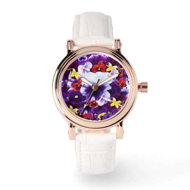 Pansy Celebration, Armbanduhr (Vorderseite)