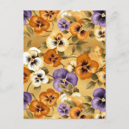 Pansy Chiyogami Postkarte