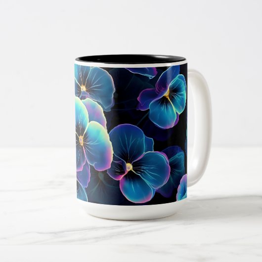 Pansy Coffee Tasse (VorderseiteRechts)