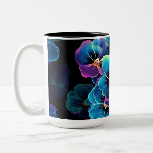Pansy Coffee Tasse (Links)
